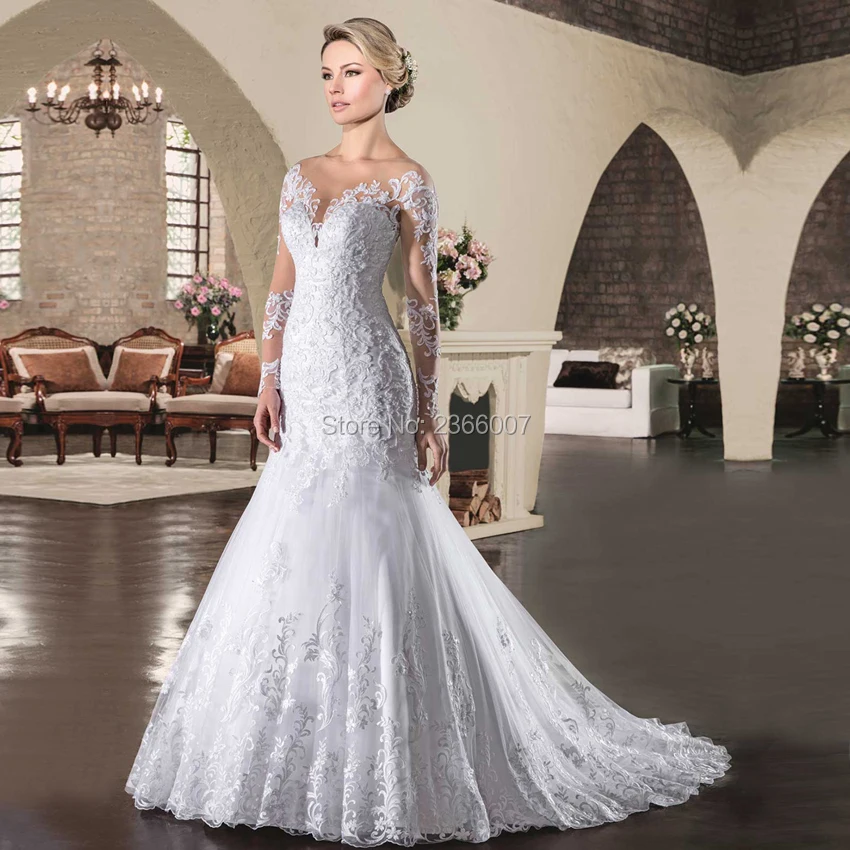 Vestido de Noiva 2018 Sexy Mermaid/Trumpet Long Wedding Dresses Bridal Gowns Illusion Bohemian Mariage Wedding Dress Trouwjurk
Vestido de Noiva 2018 Sexy Mermaid/Trumpet Long Wedding Dresses Bridal Gowns Illusion Bohemian Mariage Wedding Dress Trouwjurk