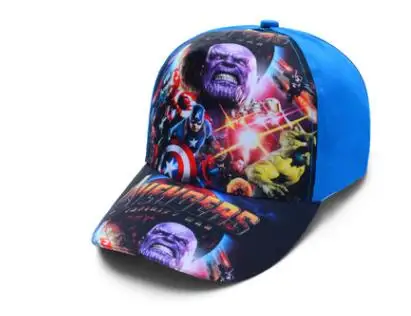 New 1pcs cartoon avengers boy lovely Fashion Sun Hat Casual Cosplay Baseball Cap children party gift 50-52cm | Спорт и развлечения