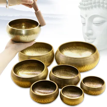 1pcs Nepalese Indian unicorn handmade Buddha statue Tibetan bowl ceremony music therapy copper material Tibetan singing bowl
1pcs Nepalese Indian unicorn handmade Buddha statue Tibetan bowl ceremony music therapy copper material Tibetan singing bowl