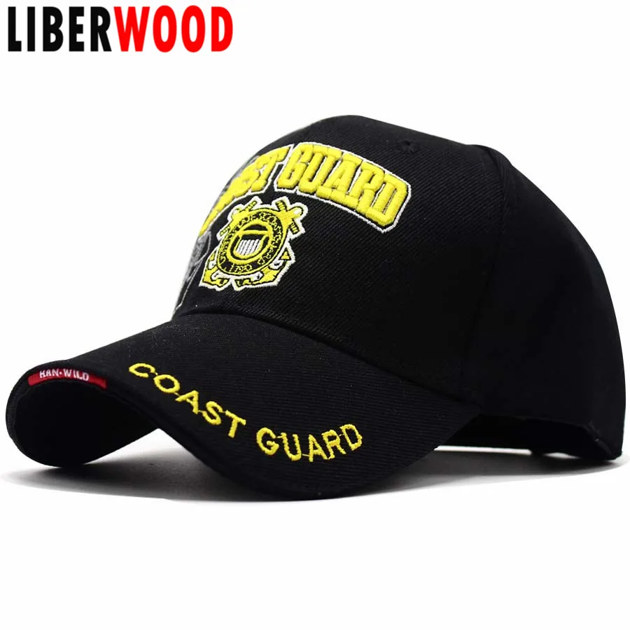 LIBERWOOD US Coast Guard USCG 3D Embroidered Baseball Cap United States Coast Guard Men women Tactical Hats Cap Adjustable
LIBERWOOD US Coast Guard USCG 3D Embroidered Baseball Cap United States Coast Guard Men women Tactical Hats Cap Adjustable