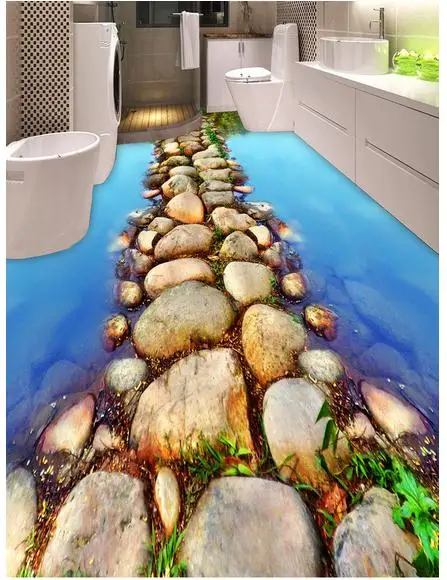 3D wallpaper custom 3d flooring mural wallpaper bathroom 3 d floor only beautiful river stone path pvc wallpaper home decoration
3D wallpaper custom 3d flooring mural wallpaper bathroom 3 d floor only beautiful river stone path pvc wallpaper home decoration