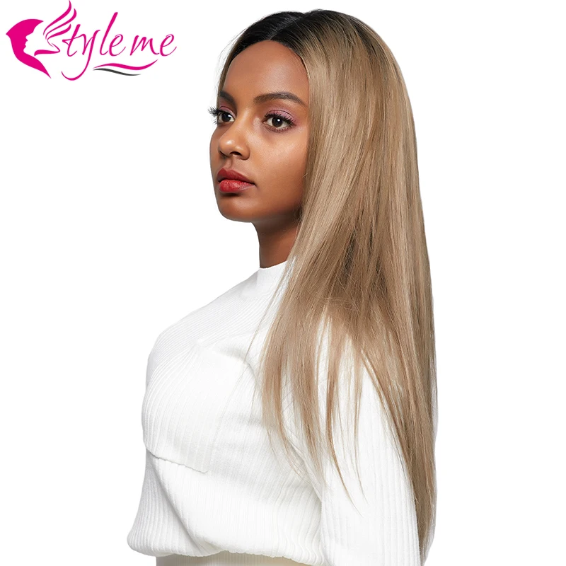 Style Me Ombre 1B/Green Lace Front Human Hair Wig For Black Women Brazilian Stright Hair Wig Pre Plucked With Baby Hair
Style Me Ombre 1B/Green Lace Front Human Hair Wig For Black Women Brazilian Stright Hair Wig Pre Plucked With Baby Hair