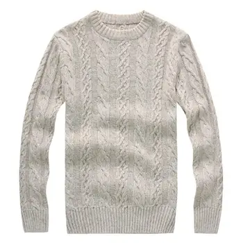 AILOOGE 2017 Long Sleeve Fashion British Style Men Sweaters O-neck Pullover Sweater Autumn Winter Male Twisting Knitwear Jumpers
AILOOGE 2017 Long Sleeve Fashion British Style Men Sweaters O-neck Pullover Sweater Autumn Winter Male Twisting Knitwear Jumpers