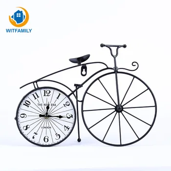 Retro Bicycle American Creative Alarm Clock Wrought Iron Home Bedroom Decoration Set Table Clock Personality Gift Retro Clock
Retro Bicycle American Creative Alarm Clock Wrought Iron Home Bedroom Decoration Set Table Clock Personality Gift Retro Clock