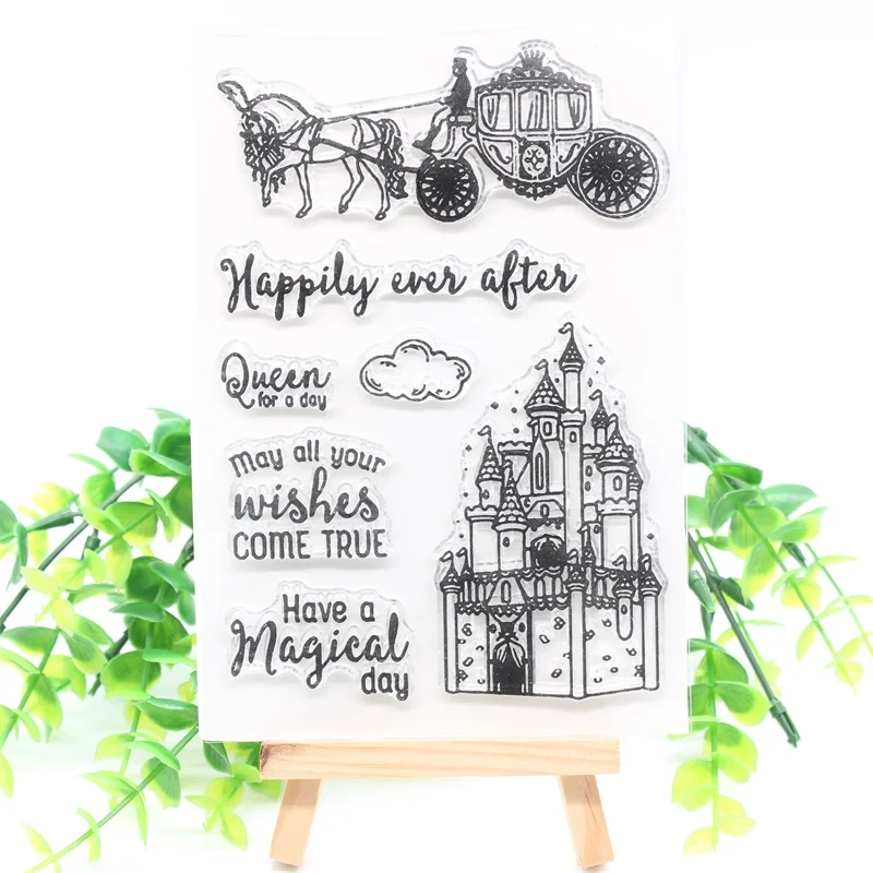 KSCRAFT Castle Transparent Clear Silicone Stamps for DIY Scrapbooking/Card Making/Kids Fun Decoration Supplies 598
KSCRAFT Castle Transparent Clear Silicone Stamps for DIY Scrapbooking/Card Making/Kids Fun Decoration Supplies 598