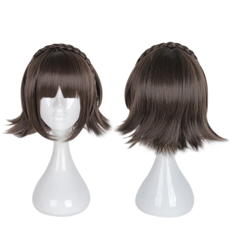 Anime Persona 5 Makoto Niijima Wig Cosplay Costume Women Short Synthetic Hair Halloween Party Wigs
Anime Persona 5 Makoto Niijima Wig Cosplay Costume Women Short Synthetic Hair Halloween Party Wigs