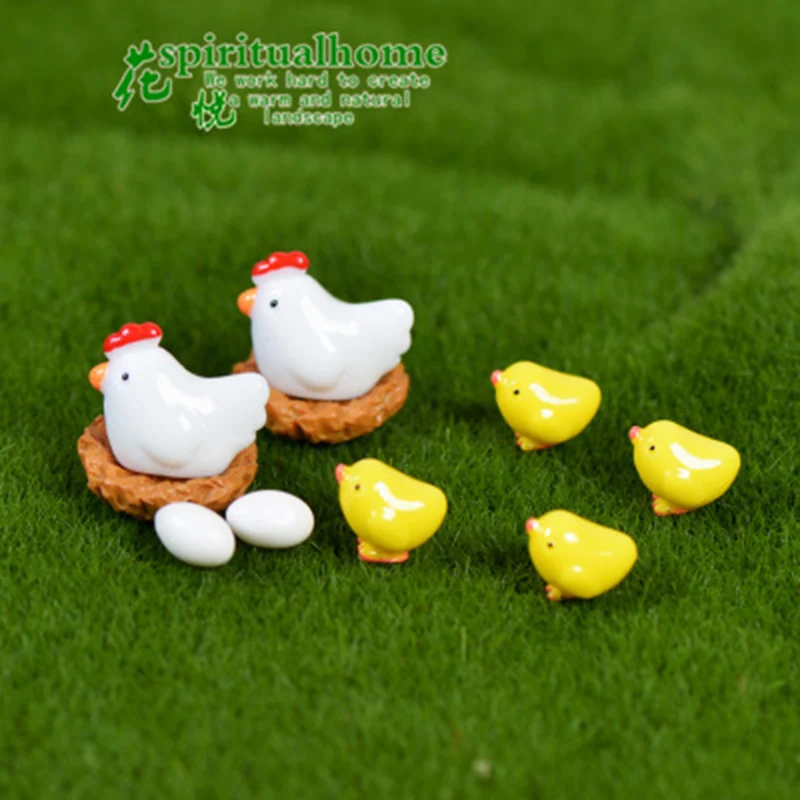 ZOCDOU-10-Pieces-Hen-Chicken-Chick-Egg-Nest-Small-Pasture-Statue-Figurine-Micro-Crafts-Ornament-Miniatures (1)
