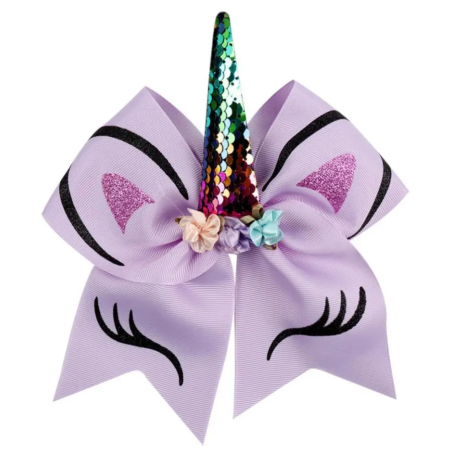 2018 Sequin Unicorn Bows Cheer Hair Accessories With For Girls Kids Large Glitter Heart Ponytail Hair Bows Holder Rubber Band
2018 Sequin Unicorn Bows Cheer Hair Accessories With For Girls Kids Large Glitter Heart Ponytail Hair Bows Holder Rubber Band