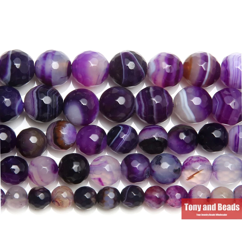 Free Shipping 15" Strand Natural Stone Faceted Purple Stripe Agates Round Beads 4 6 8 10 12MM Pick Size For Jewelry Making
Free Shipping 15" Strand Natural Stone Faceted Purple Stripe Agates Round Beads 4 6 8 10 12MM Pick Size For Jewelry Making