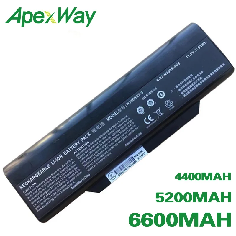 Аккумуляторная батарея ApexWay 6-87-N350S-4D7 6-87-N350S-4D8 N350BAT -6 -9 для Clevo N350DV N350DW Schenker F516 Flex i5-6400T
Аккумуляторная батарея ApexWay 6-87-N350S-4D7 6-87-N350S-4D8 N350BAT -6 -9 для Clevo N350DV N350DW Schenker F516 Flex i5-6400T