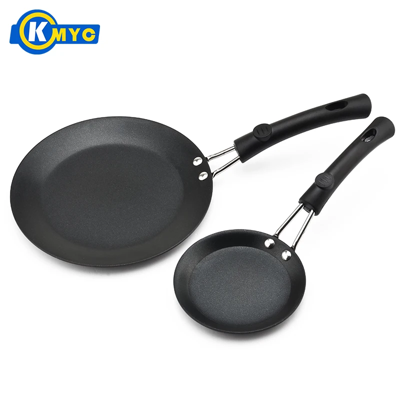 Фото KMYC Wrought Iron Pan Non-stick Pancake Omelette Frying Pans Soup Pot Sauce Cooking Skillet For Multi-purpose Kitchen Cookare | Дом и сад