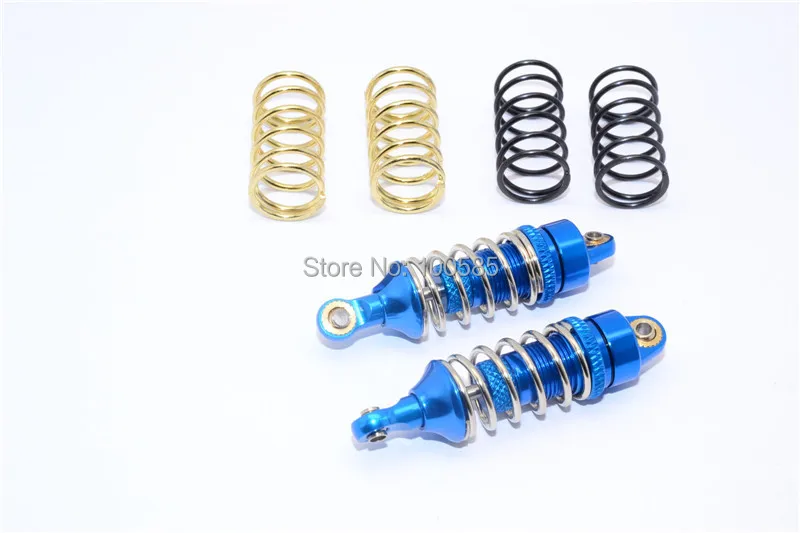 GPM TRX 1:16 MINI E-REVO MINI SLASH MINI SUMMIT ALLOY FRONT/REAR ADJUSTABLE SPRING DAMPERS - 1Pair - ERV348
GPM TRX 1:16 MINI E-REVO MINI SLASH MINI SUMMIT ALLOY FRONT/REAR ADJUSTABLE SPRING DAMPERS - 1Pair - ERV348