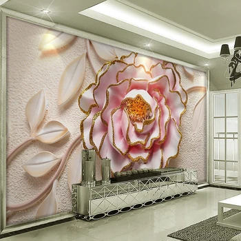 Custom 3D Photo Wallpaper For Walls 3D Relief Peony Flower Bedroom Wall Papers Home Decor Living Room Non-woven Mural Wallpaper
Custom 3D Photo Wallpaper For Walls 3D Relief Peony Flower Bedroom Wall Papers Home Decor Living Room Non-woven Mural Wallpaper