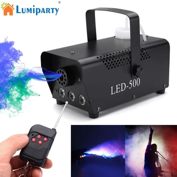 Mini LED RGB Wireless 500W Fog Smoke Mist Machine Remote Control Effect Disco DJ Party Christmas LED fogger Stage lights EU Plug
Mini LED RGB Wireless 500W Fog Smoke Mist Machine Remote Control Effect Disco DJ Party Christmas LED fogger Stage lights EU Plug