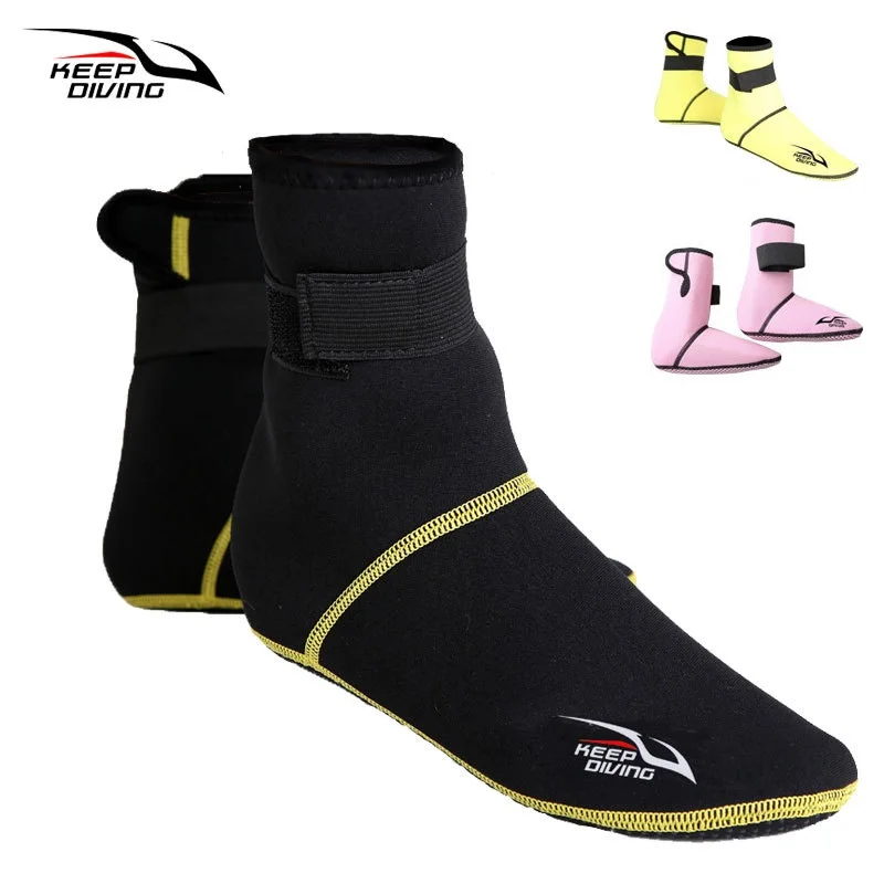1 Pair 3MM Neoprene Snorkeling Diving Shoes Quick Dry Scuba Beach Boots Wetsuit Swimware Anti Scratches Swimming Diving Socks
1 Pair 3MM Neoprene Snorkeling Diving Shoes Quick Dry Scuba Beach Boots Wetsuit Swimware Anti Scratches Swimming Diving Socks