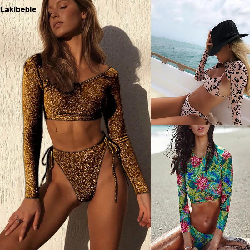 New Sexy Pink Leopard Bikini Set 3 Pieces Swimwear 2019 Hot Women Bikini with Long sleeve Top Swimsuit unique Beach Bathing Suit
New Sexy Pink Leopard Bikini Set 3 Pieces Swimwear 2019 Hot Women Bikini with Long sleeve Top Swimsuit unique Beach Bathing Suit