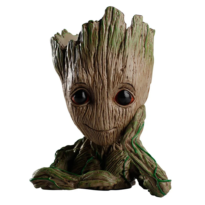 Guardians of The Galaxy Flowerpot Baby Tree Man Action Figures Cute Model Toy Pen Pot Christmas Gifts For Kids Home Deco
Guardians of The Galaxy Flowerpot Baby Tree Man Action Figures Cute Model Toy Pen Pot Christmas Gifts For Kids Home Deco
