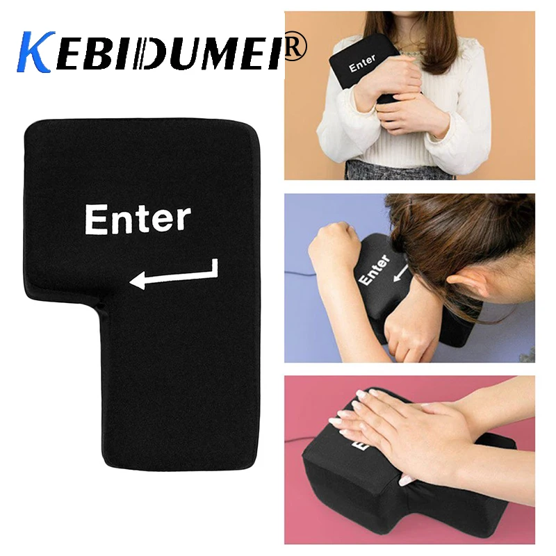 Kebidumei Hot USB Big Enter Key Decompression Computer Large Enter Key Any Vent Pillows Button Desktop Pillow For Programmer
Kebidumei Hot USB Big Enter Key Decompression Computer Large Enter Key Any Vent Pillows Button Desktop Pillow For Programmer