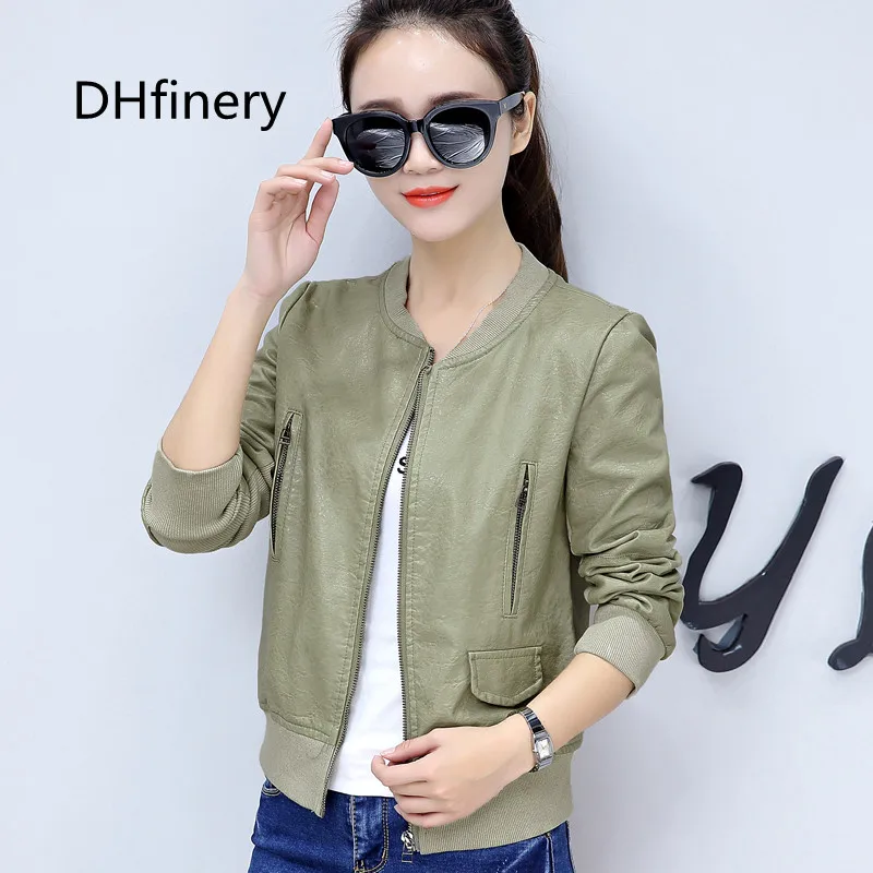 Short jacket female spring and autumn 2019 new spring Korean version of the loose spring wild small leather short jacket jacket
Short jacket female spring and autumn 2019 new spring Korean version of the loose spring wild small leather short jacket jacket