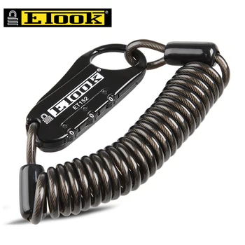 ETOOK 3 Numbers Code Mountain Bike Combination Lock Road Bicycle Anti-theft Cable Password Cycling Lock Bag Helmet Safety Lock
ETOOK 3 Numbers Code Mountain Bike Combination Lock Road Bicycle Anti-theft Cable Password Cycling Lock Bag Helmet Safety Lock