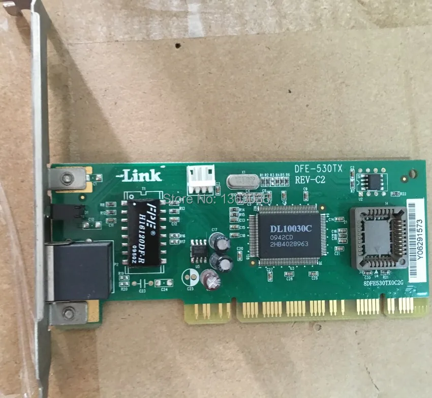 DFE-530TX REV-C2 10/100Mbps PCI Network card tested working 
DFE-530TX REV-C2 10/100Mbps PCI Network card tested working