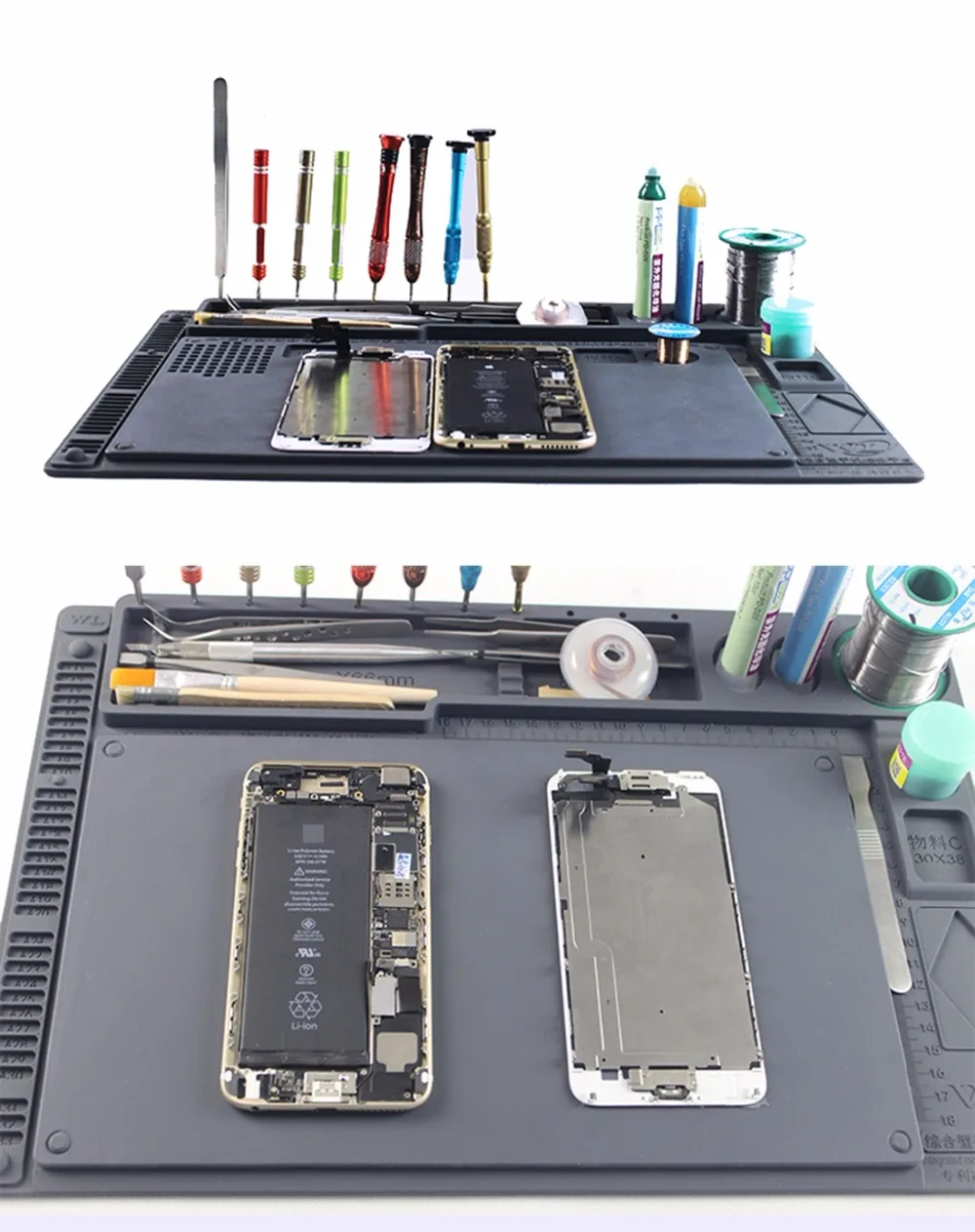 Maintenance Platform Anti-static Anti-slip High Temperature Heat-resistant Repair Insulation Pad with Component Section
Maintenance Platform Anti-static Anti-slip High Temperature Heat-resistant Repair Insulation Pad with Component Section