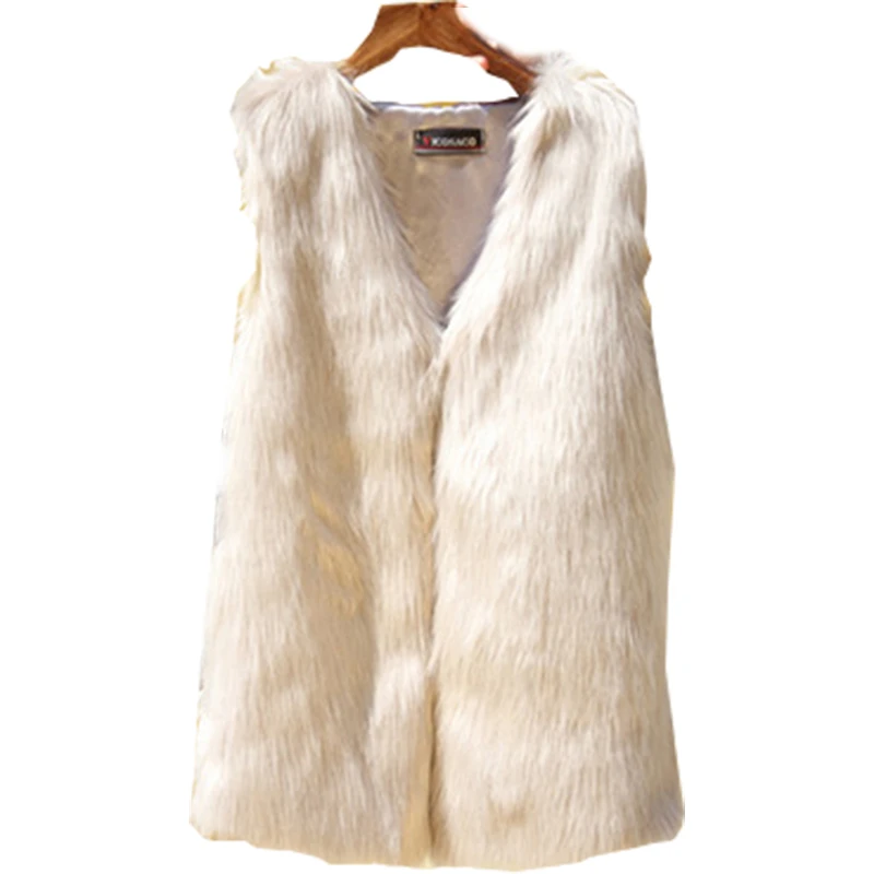 2019 Faux Fur Vest Female Models Popular Europe And The United States Solid Color V-neck Women Clothing Mex Vestidos BCD1507100
2019 Faux Fur Vest Female Models Popular Europe And The United States Solid Color V-neck Women Clothing Mex Vestidos BCD1507100