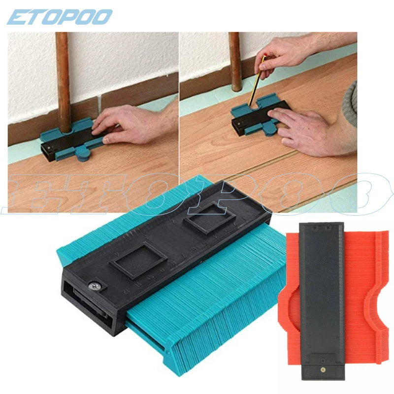 5inch Self-Locking contour Profile Gauge Tiling Laminate Tiles Edge Shaping Wood Measure Ruler ABS Contour Gauge Duplicator
5inch Self-Locking contour Profile Gauge Tiling Laminate Tiles Edge Shaping Wood Measure Ruler ABS Contour Gauge Duplicator