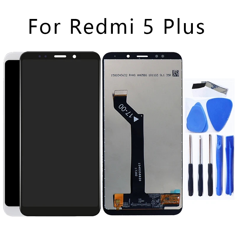 Used for Xiaomi Redmi 5 Plus LCD Touch Screen Digitizer Replacement for Redmi 5 Plus LCD Phone Repair Accessories Free Shipping
Used for Xiaomi Redmi 5 Plus LCD Touch Screen Digitizer Replacement for Redmi 5 Plus LCD Phone Repair Accessories Free Shipping
