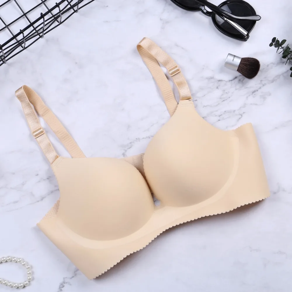 New Brand Lady Bra Sexy Wire Free Seamless One-Piece Lingerie 2018 Breathable Adjustable BH Push Up Bra Soutien Gorge
New Brand Lady Bra Sexy Wire Free Seamless One-Piece Lingerie 2018 Breathable Adjustable BH Push Up Bra Soutien Gorge