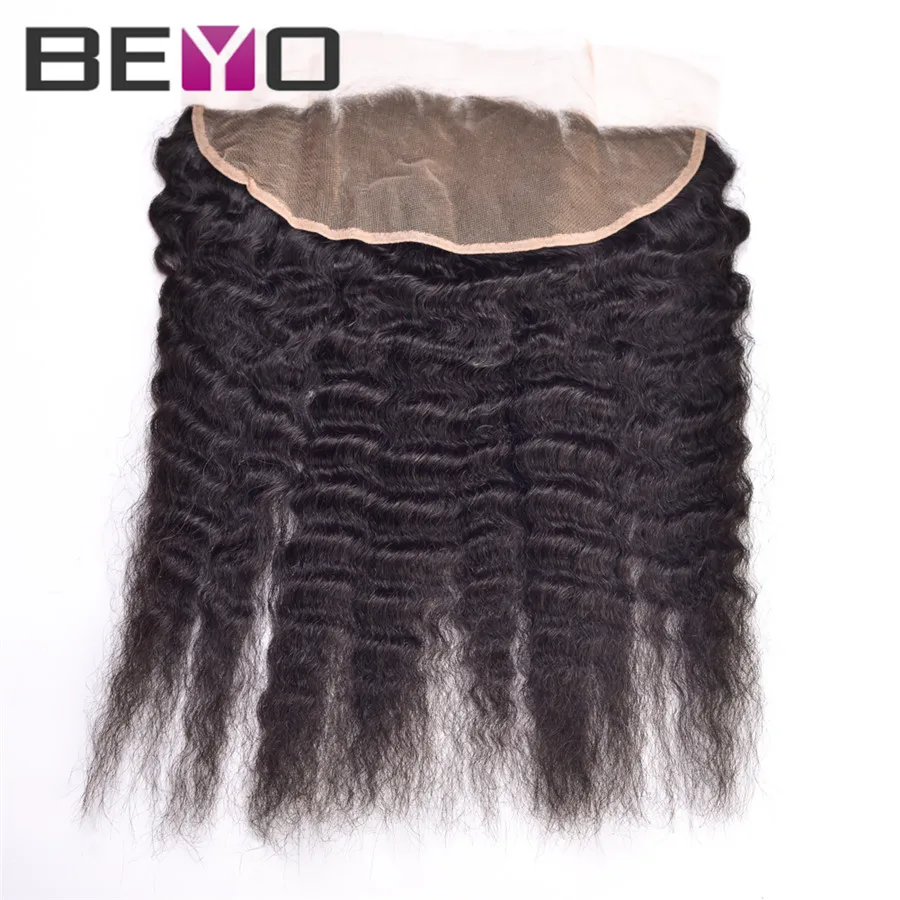 alt13x4 Lace Frontal Closure With Bundles Kinky Straight Brazilian Virgin Hair With Closure 7A Full Lace Front With Hair Bundles