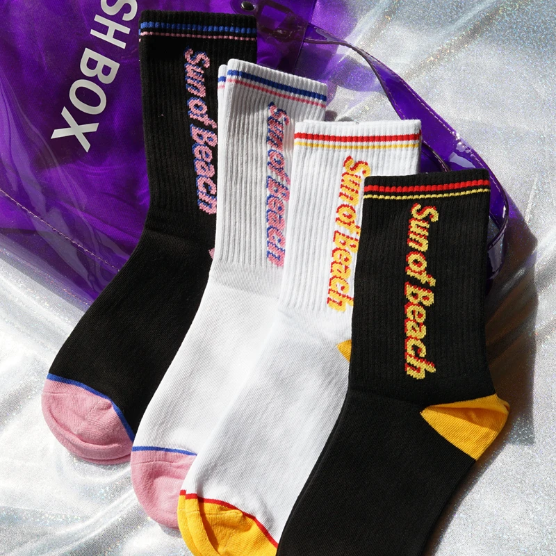 New Arrival Women Letter Ankle Cotton Comfort Socks White Striped Customized Spring Cotton Art Socks Hipster Funny Female Sox
New Arrival Women Letter Ankle Cotton Comfort Socks White Striped Customized Spring Cotton Art Socks Hipster Funny Female Sox