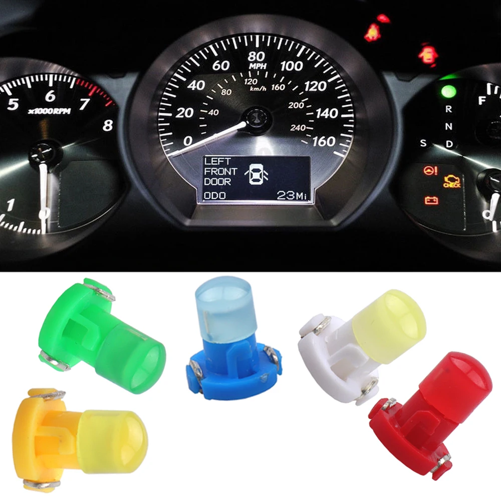 YSY 100pcs T3 T4.2 T4.7 led car NeoWedge Instrument dashboard Lights Gauge Bulb 12V white red green blue Vehicle indicator Lamp
YSY 100pcs T3 T4.2 T4.7 led car NeoWedge Instrument dashboard Lights Gauge Bulb 12V white red green blue Vehicle indicator Lamp