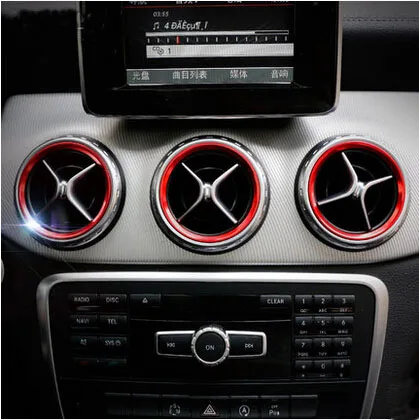 Car air-conditioning outlet Aluminium alloy Accessories For Mercedes Benz A/B/GLA/CLA Class GLA260 CLA200 5PCS/Lot Car Styling
Car air-conditioning outlet Aluminium alloy Accessories For Mercedes Benz A/B/GLA/CLA Class GLA260 CLA200 5PCS/Lot Car Styling