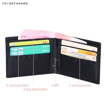 THINKTHENDO Fashion Men's Bifold RFID Blocking Carbon Fiber Short Wallet Multifunction ID Card Case Holder Coin Money Purse New
THINKTHENDO Fashion Men's Bifold RFID Blocking Carbon Fiber Short Wallet Multifunction ID Card Case Holder Coin Money Purse New