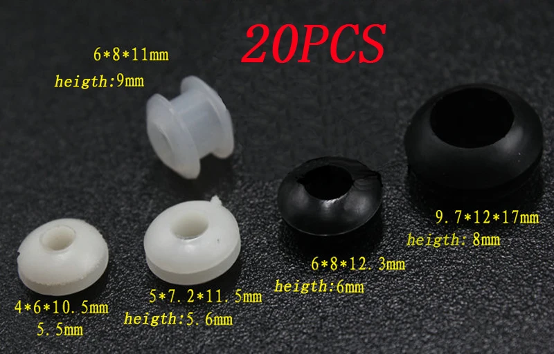 20PCS/LOT Bushing Gasket Inner Diameter 4/5/6/9.7 Silicone Sealing Sleeve Shaft Waterproof Seal Spare Parts for RC Boat Model
20PCS/LOT Bushing Gasket Inner Diameter 4/5/6/9.7 Silicone Sealing Sleeve Shaft Waterproof Seal Spare Parts for RC Boat Model