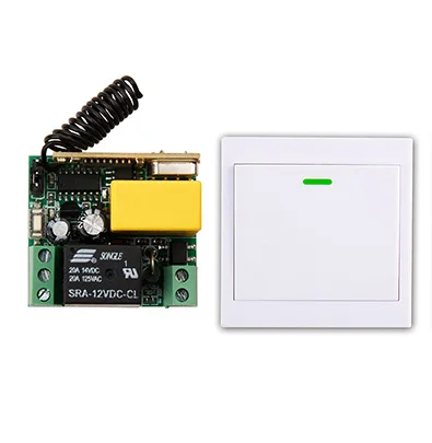 New AC 220 V 1CH Wireless Remote Control Switch System Receiver + Wall Panel Remote Transmitter Sticky Remote Smart Home Switch
New AC 220 V 1CH Wireless Remote Control Switch System Receiver + Wall Panel Remote Transmitter Sticky Remote Smart Home Switch