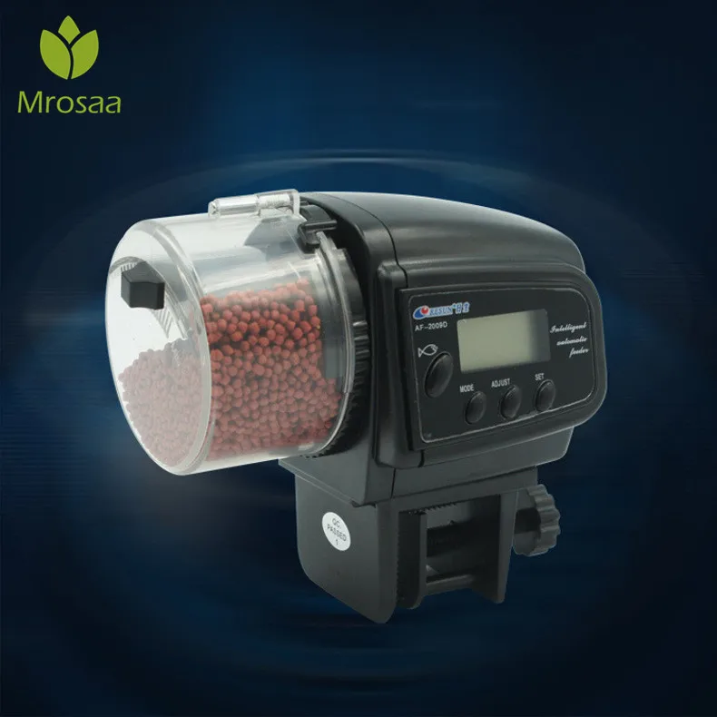 Mrosaa LCD Electronic Automatic Fish Feeder for Aquarium Fish Tank Auto Feeders Timing&Feed Weight Control Automatic Tank
Mrosaa LCD Electronic Automatic Fish Feeder for Aquarium Fish Tank Auto Feeders Timing&Feed Weight Control Automatic Tank