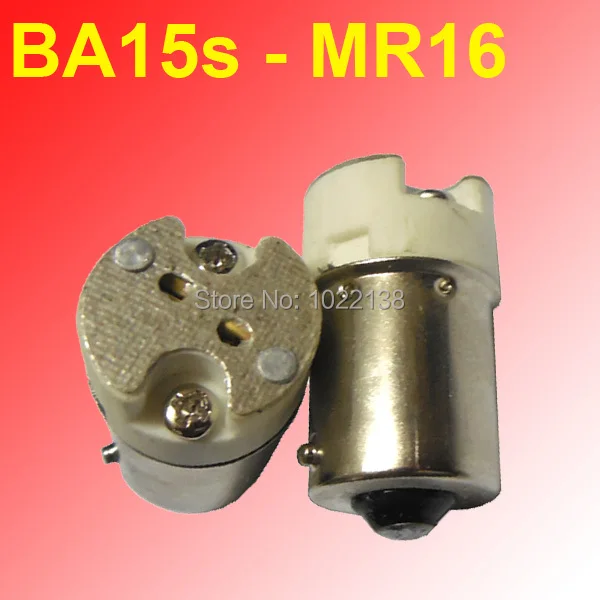 10 шт. цоколь преобразователя BA15s в mr16 g4 g5.3 mr11 высококачественный огнестойкий