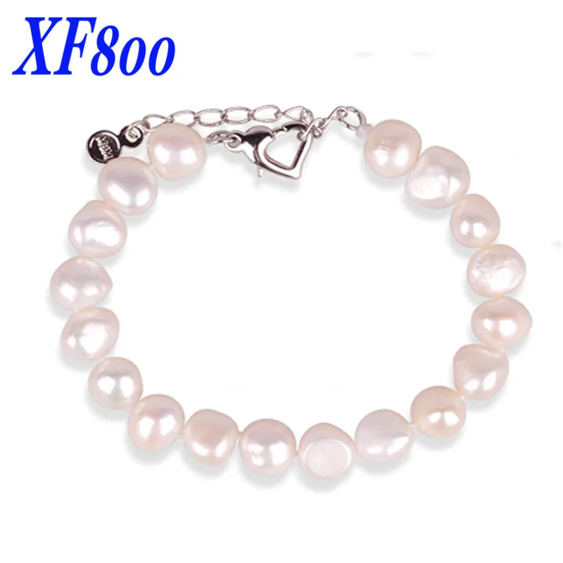 XF800 Pearl Bracelets Natural Baroque Freshwater Pearl 8-9mm Bracelet Fine Jewelry Party Gift For Women S120
XF800 Pearl Bracelets Natural Baroque Freshwater Pearl 8-9mm Bracelet Fine Jewelry Party Gift For Women S120