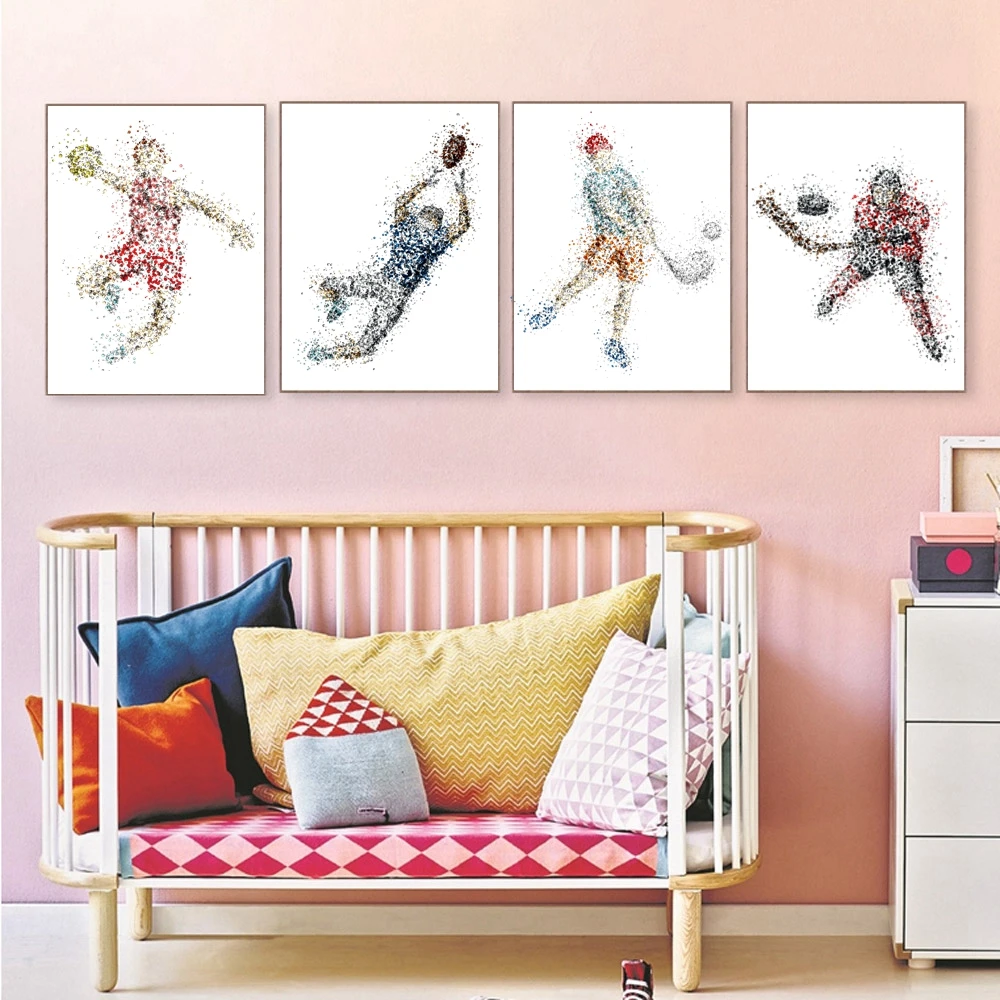 Wave Point Cartoon Sport Ice Hockey Rugby Football Poster Art Print Artwork Home Wall Decor Canvas Painting for Bedroom Wall Art
Wave Point Cartoon Sport Ice Hockey Rugby Football Poster Art Print Artwork Home Wall Decor Canvas Painting for Bedroom Wall Art