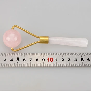 Rose Quartz Massage Ball Jade Roller GuaSha Scraping Face-lift Tool Pink Crystal Energy Stone Back Relax Body SPA Massager
Rose Quartz Massage Ball Jade Roller GuaSha Scraping Face-lift Tool Pink Crystal Energy Stone Back Relax Body SPA Massager
