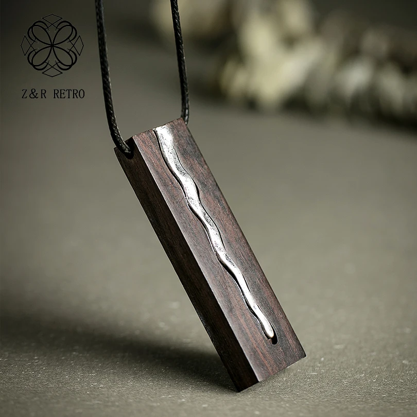 Rectangle Wooden Women Pendant&Necklaces Vintage Handmade Sandalwood Necklace Sweater Rope Chain Women New Jewelry Accessories
Rectangle Wooden Women Pendant&Necklaces Vintage Handmade Sandalwood Necklace Sweater Rope Chain Women New Jewelry Accessories
