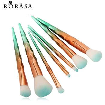7Pc Green Diamond Makeup Brush Set Rose Gold Gradient Foundation Powder MakeUp Brush Eyeshadow Comestic Beauty Makeup Brush Tool
7Pc Green Diamond Makeup Brush Set Rose Gold Gradient Foundation Powder MakeUp Brush Eyeshadow Comestic Beauty Makeup Brush Tool