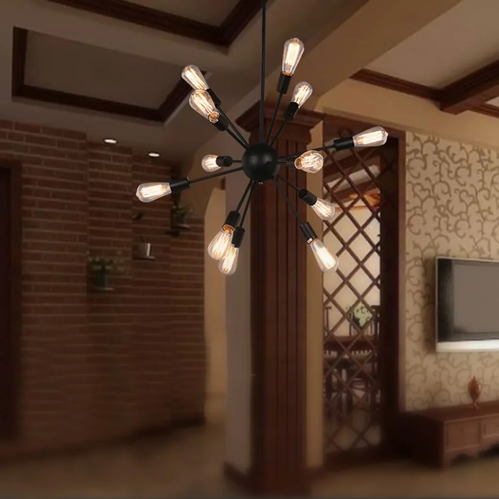 Coquimbo Vintage Retro Sputnik Chandeliers Metal E27 40W Hanging Lamp For Bedroom Living Room Dinning Room Indoor Lighting
Coquimbo Vintage Retro Sputnik Chandeliers Metal E27 40W Hanging Lamp For Bedroom Living Room Dinning Room Indoor Lighting