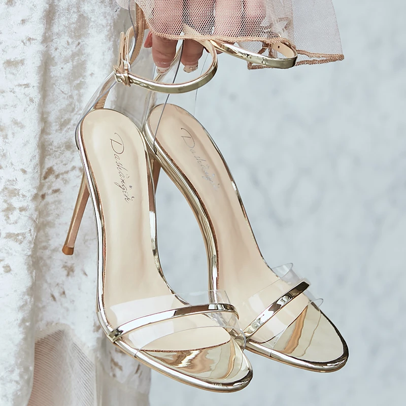 Sandals Women Summer Shoes Transparent Gladiator Shoes 10cm High Heels 2019 New Gold Stiletto Ladies Shoes Fashion Simple Pumps
Sandals Women Summer Shoes Transparent Gladiator Shoes 10cm High Heels 2019 New Gold Stiletto Ladies Shoes Fashion Simple Pumps