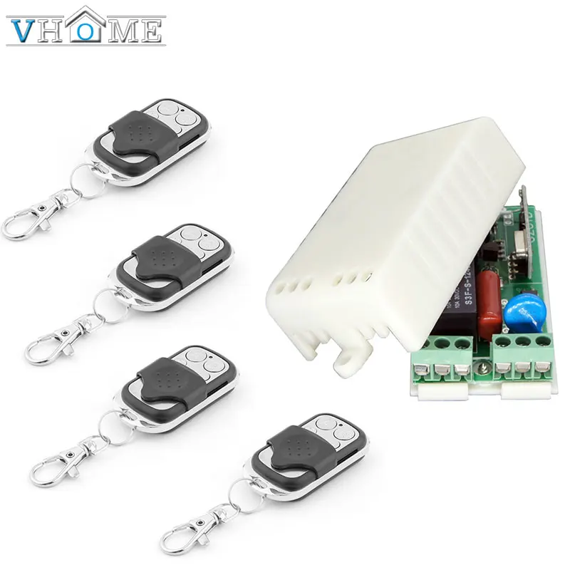 Vhome Wireless button Remote Control RF 433 Mhz 220V Switch Learning Code Receiver Transmitter Hall Bedroom Ceiling Lights
Vhome Wireless button Remote Control RF 433 Mhz 220V Switch Learning Code Receiver Transmitter Hall Bedroom Ceiling Lights