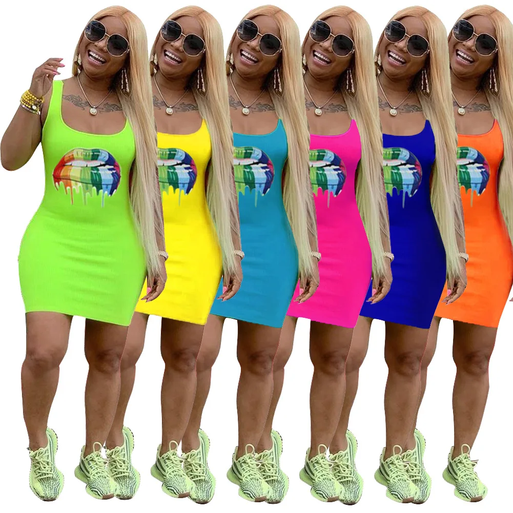 YM-8441 Summer Hot Trend Lip Print Tan Midi Dress Straight 6 Color Natural Want Street Style Dress
YM-8441 Summer Hot Trend Lip Print Tan Midi Dress Straight 6 Color Natural Want Street Style Dress