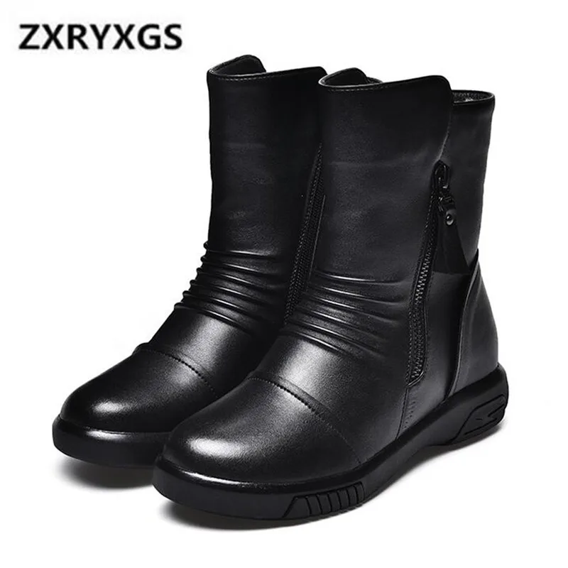 2018 New Black Winter Boots Women Shoes Fashion Rhinestone Cowhide Leather Boots Women Flat Shoes Warm Fur One Wool Women Boots
2018 New Black Winter Boots Women Shoes Fashion Rhinestone Cowhide Leather Boots Women Flat Shoes Warm Fur One Wool Women Boots