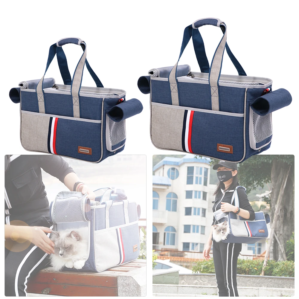 Portable Pet Carrier for Cats Small Dogs Breathable Travel Cat Carrier Handbag Shoulder Bag Oxford cloth Dog Bag Pet Accessories
Portable Pet Carrier for Cats Small Dogs Breathable Travel Cat Carrier Handbag Shoulder Bag Oxford cloth Dog Bag Pet Accessories